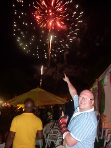 Fireworks at the Jazz Festival