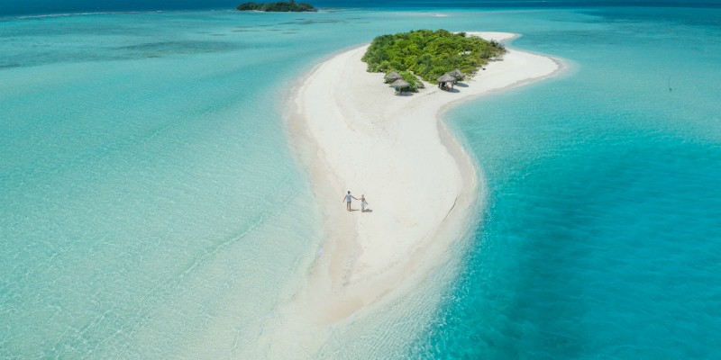 maldives with tropical warehouse