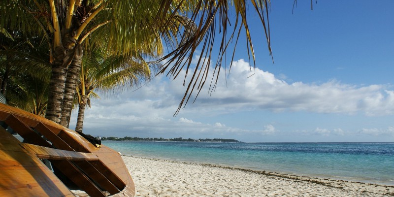 Beach in Mauritius 