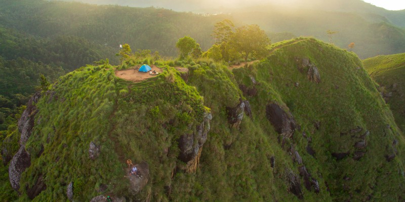 The hills of Sri Lanka