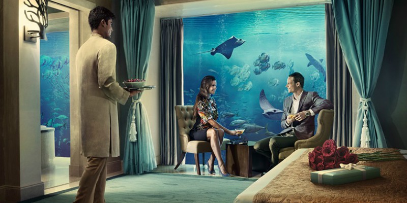 underwater Suite at Atlantis, the Palm