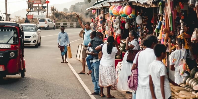 Sri Lankan street