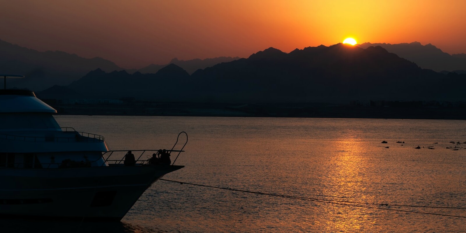 Enjoy the sunset from a Red Sea Resort