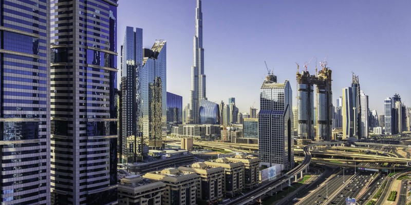 Downtown Dubai skyline