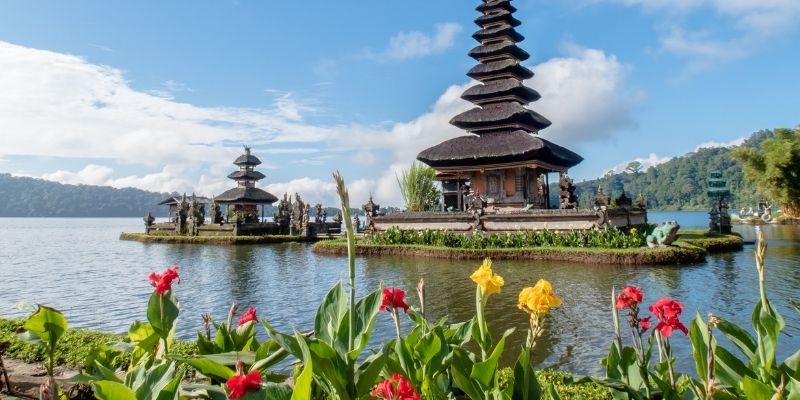 Beautiful temples in Bali