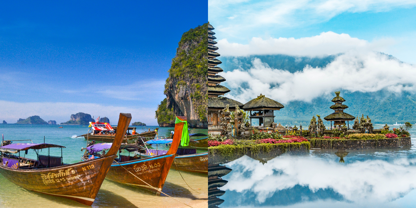 bali vs thailand trip