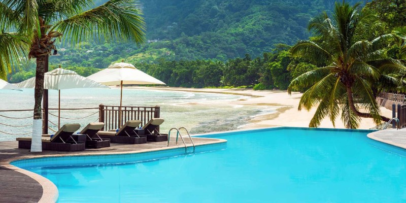 Poolside at Fisherman's Cove Resort