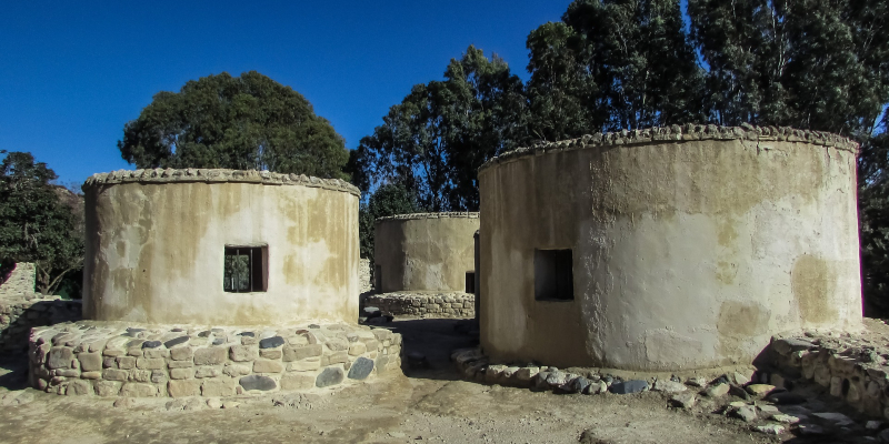 The Neolithic settlement huts