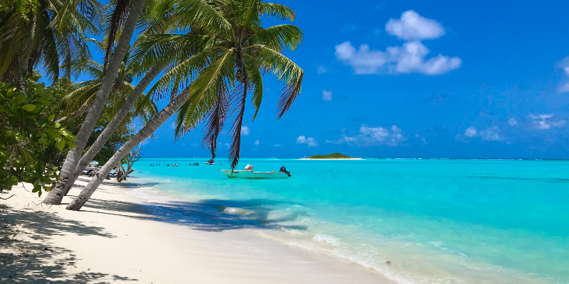 A Maldives Beach