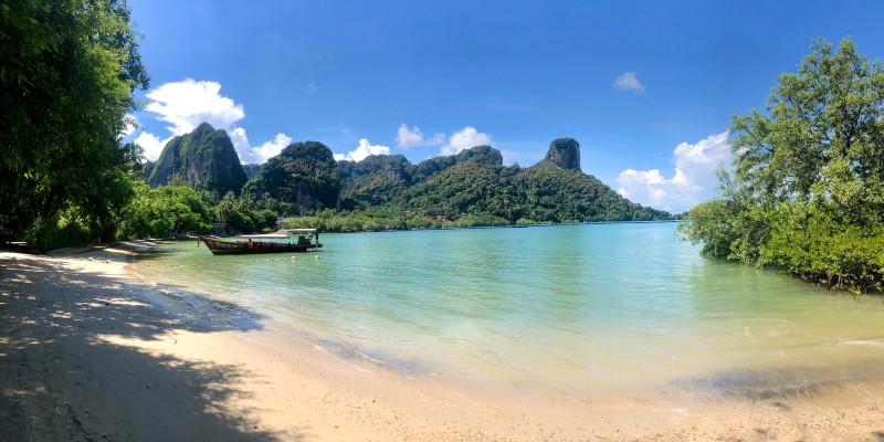 a beach in Thailand