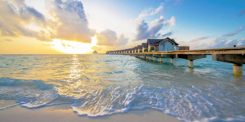 The water villas at Furaveri