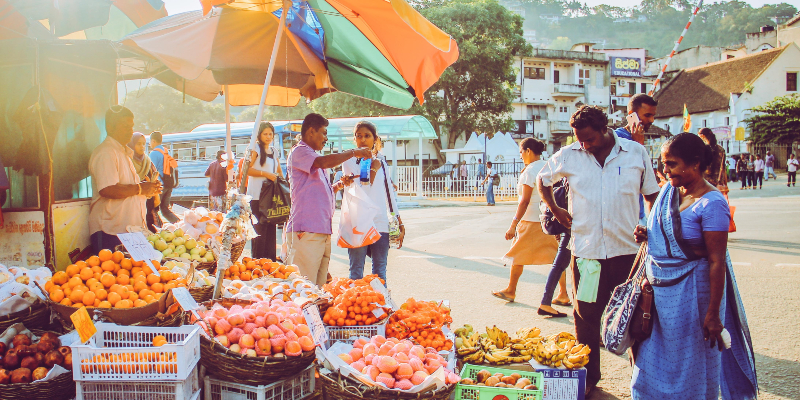 Kandy Market Stall