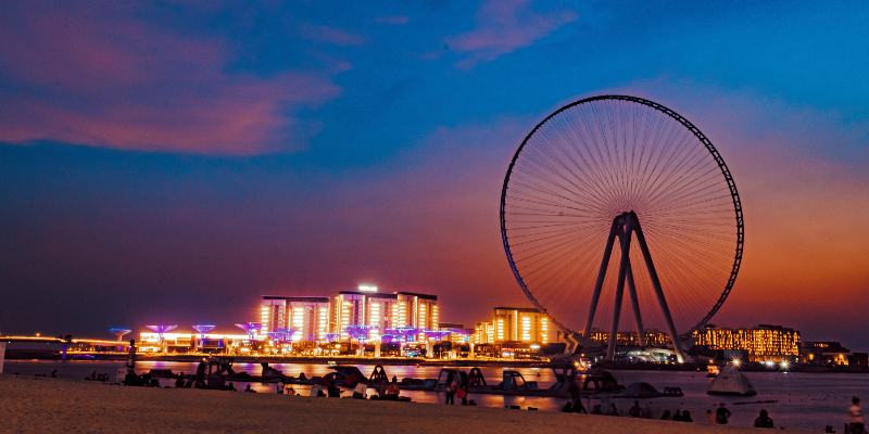 Dubai at night