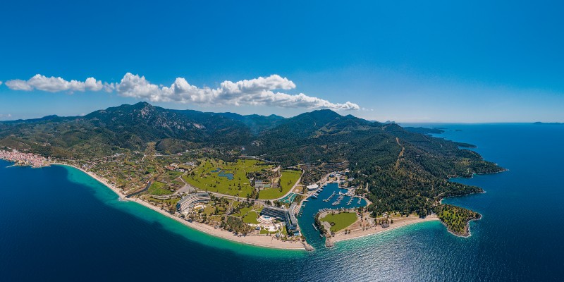 Porto Carras from the air