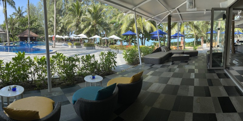 Main resort pool area