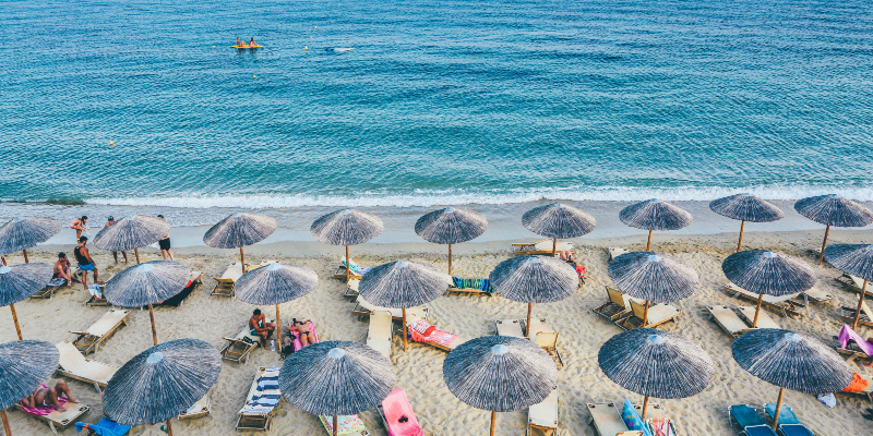 Greek beach