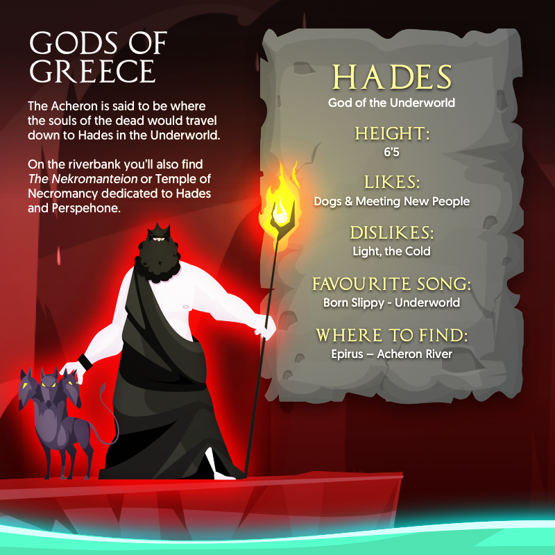 Where to find Hades in Greece
