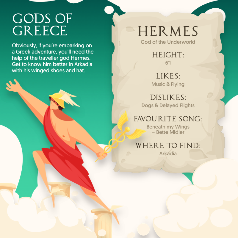 Where to find Hermes in Greece