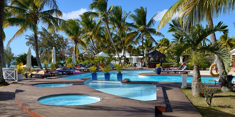 Resort pool areas