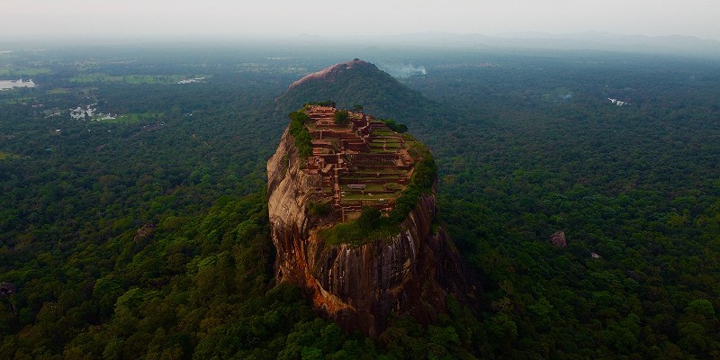 Sigiriya is an ancient spot site in Sri Lanka